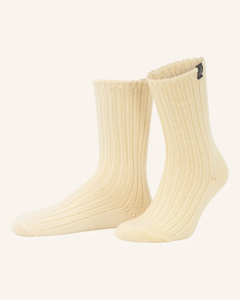 Icebreaker Trekking-Socken LIFESTYLE aus Merinowolle Creme