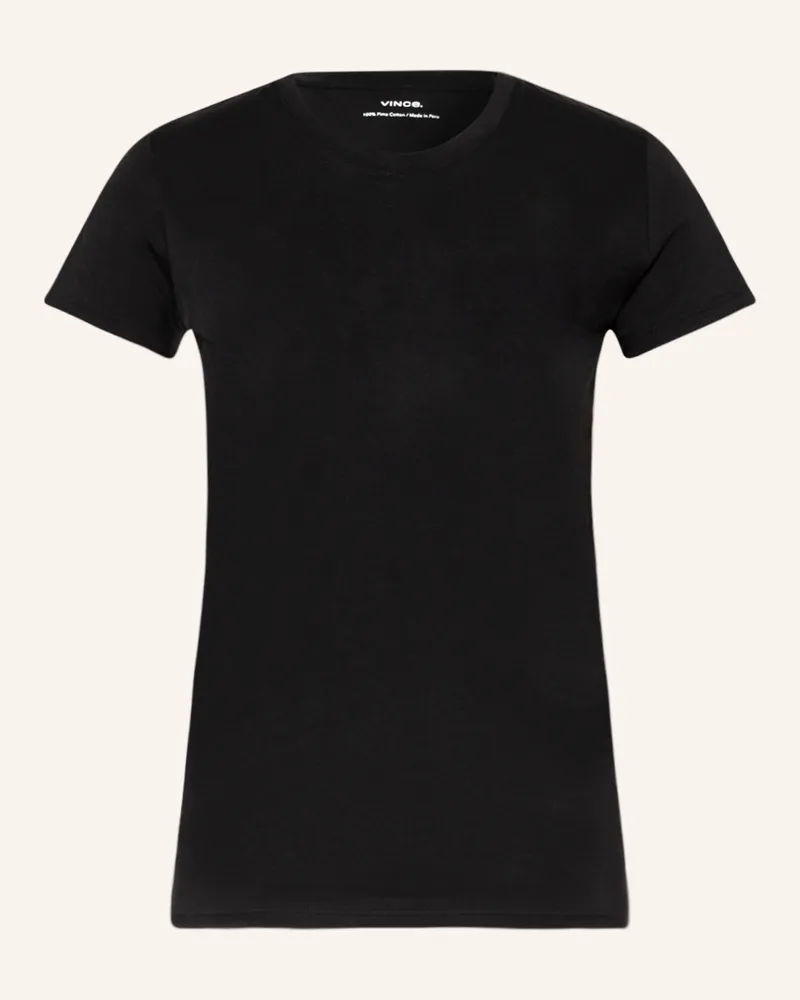 Vince T-Shirt schwarz Schwarz