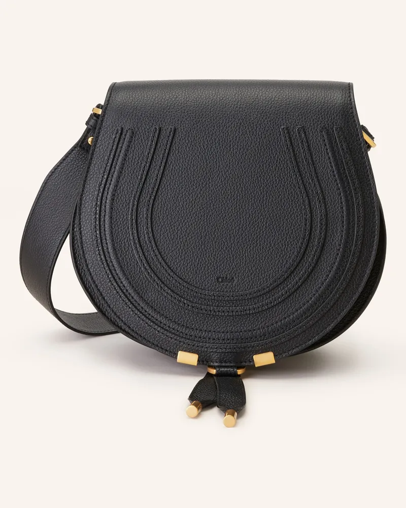 Chloé Umhängetasche Marcie schwarz Black