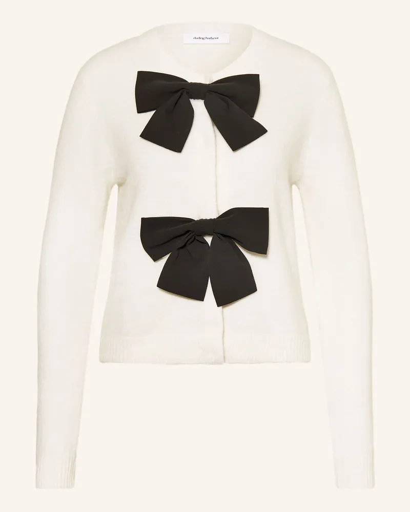 Darling Harbour Strickjacke weiss Offwhite