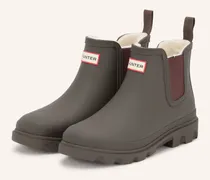 Gummi-Boots Downpour Insulated braun
