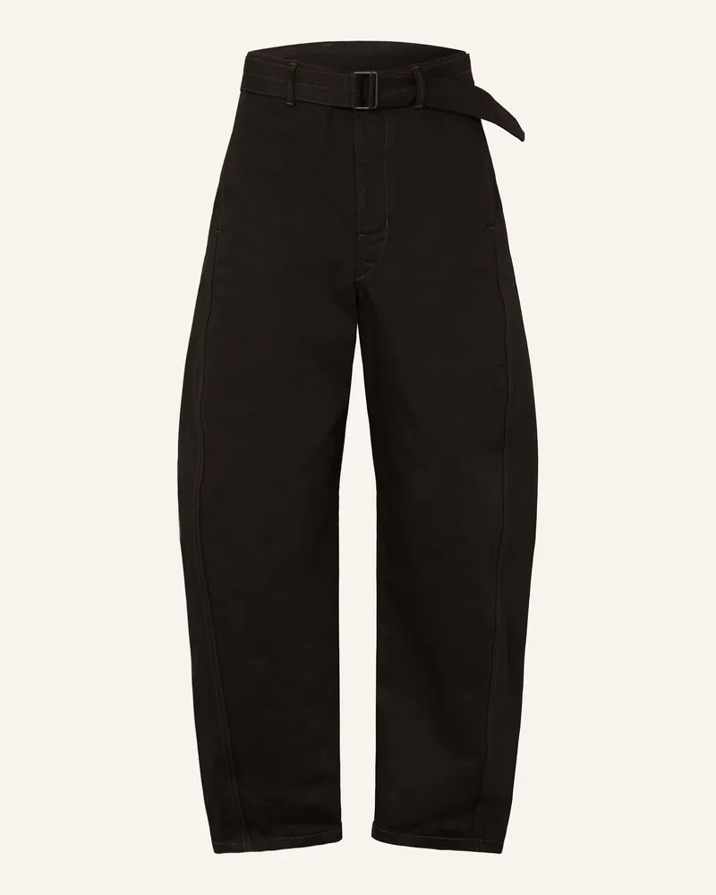 Christophe Lemaire Hose Regular Fit schwarz Schwarz