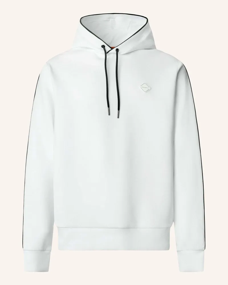 Hackett Hoodieshirt Hs Badge Hoody weiss Weiss