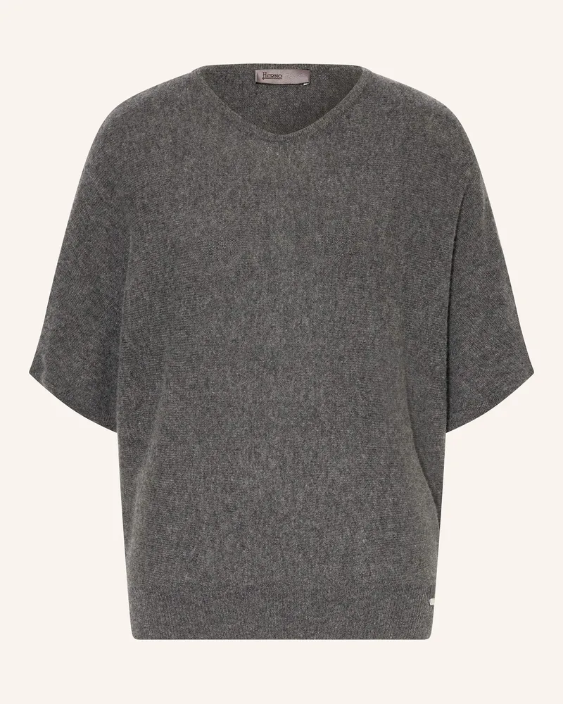 Herno Strickshirt aus Cashmere Grau