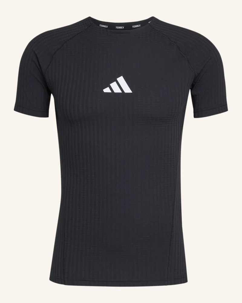 adidas Terrex Xperior clima365 Baselayer, Kurzärmelig schwarz Schwarz