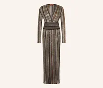 Strickkleid mit Pailletten