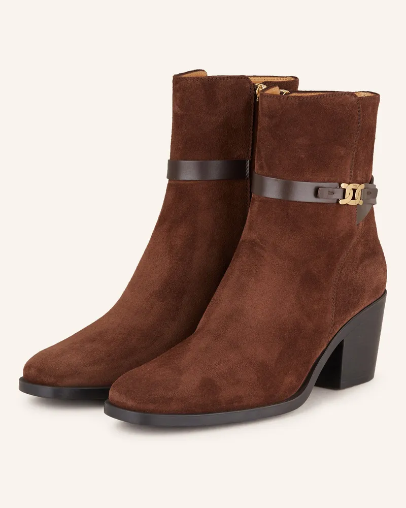 TOD'S Stiefeletten GOMMA Braun