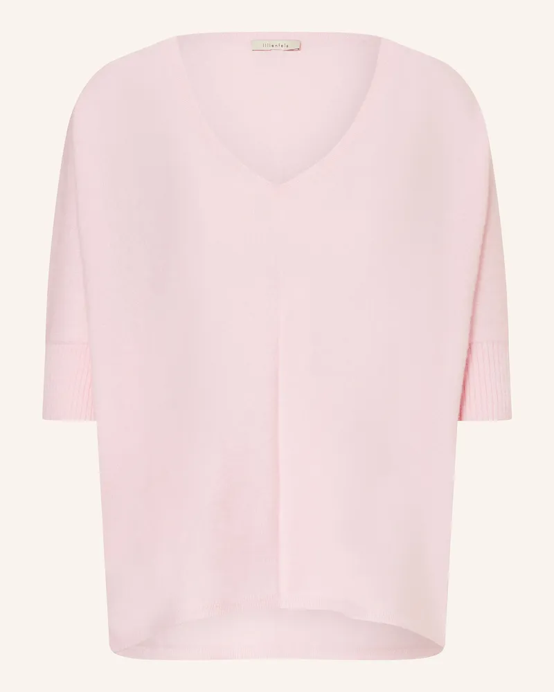 lilienfels Oversized-Pullover aus Cashmere Rosa