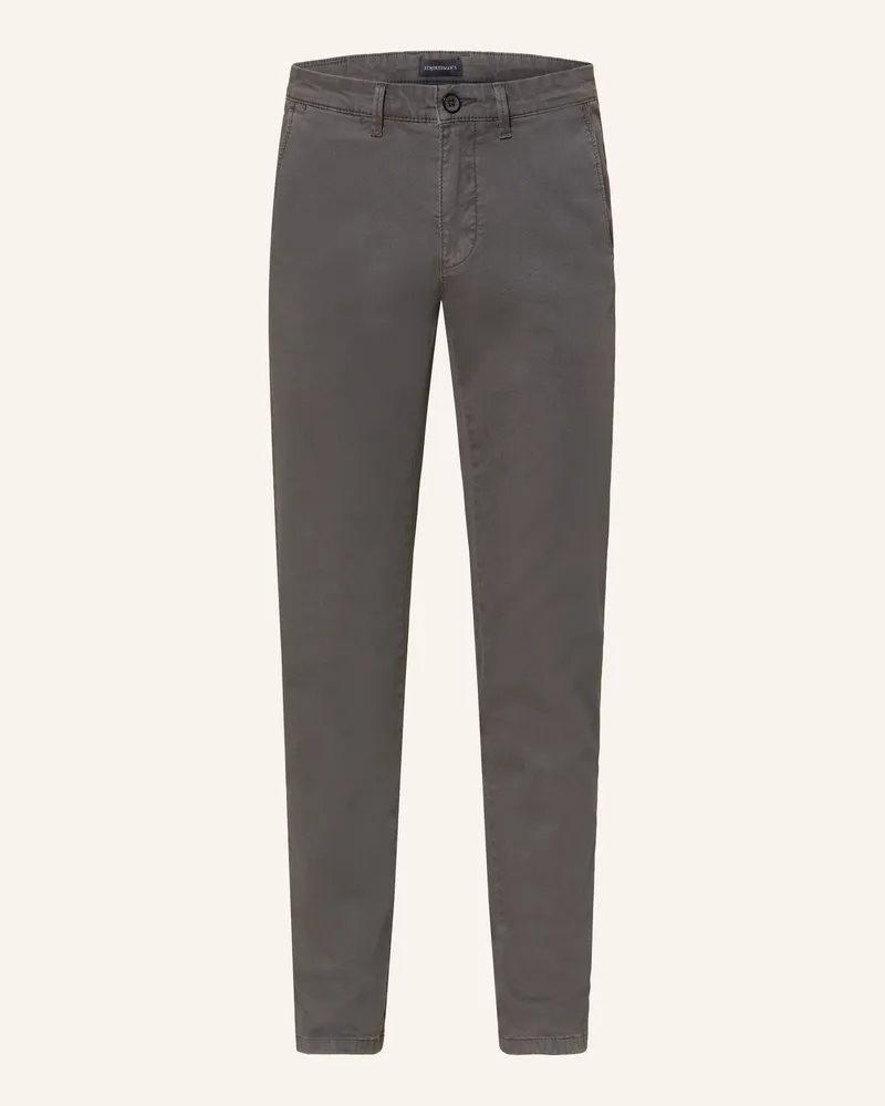 Strokesman's Chino Slim Fit grau Grau