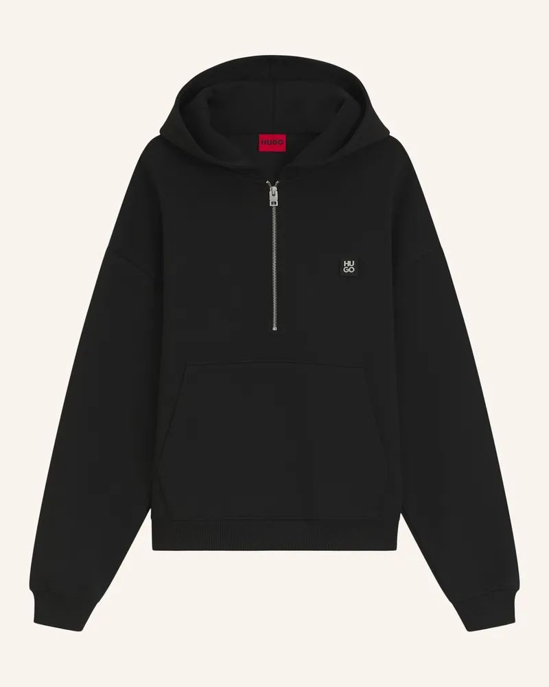 HUGO BOSS Sweatshirt Dabinhood Oversize Fit schwarz 
