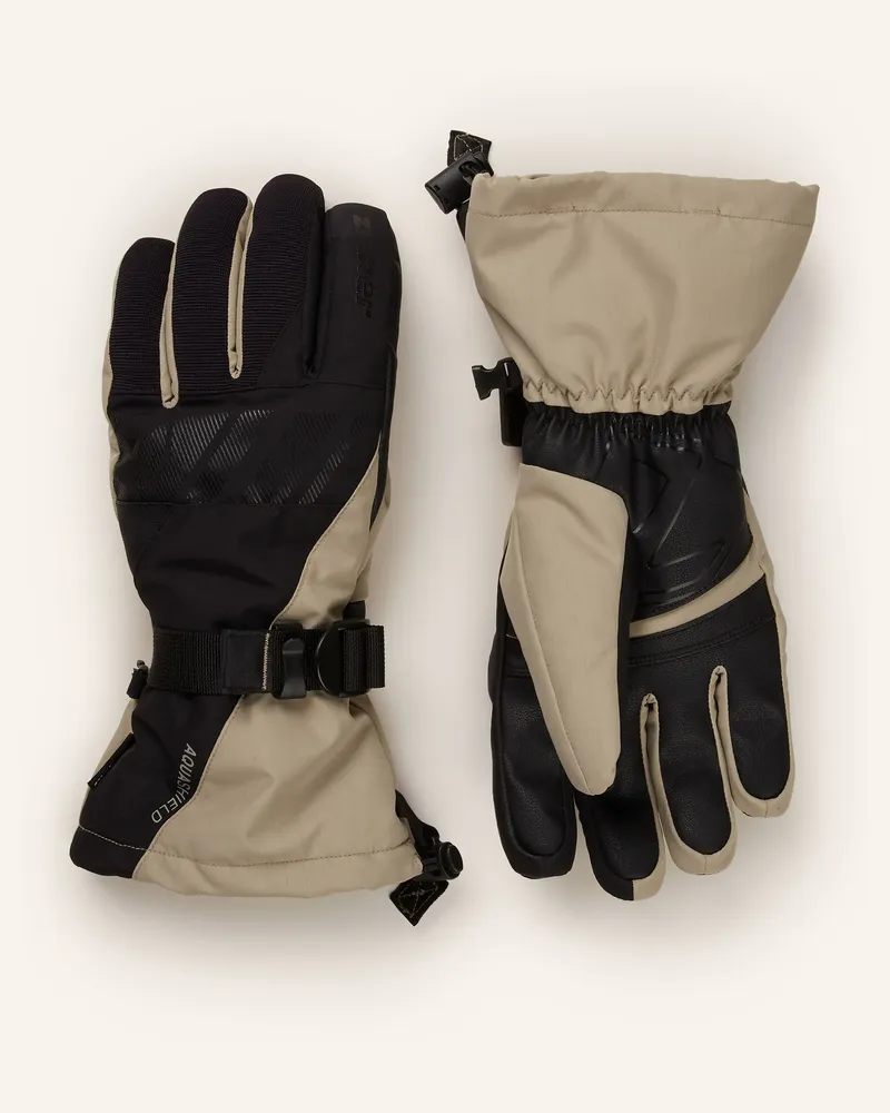 Ziener Skihandschuhe GHALION AS Schwarz