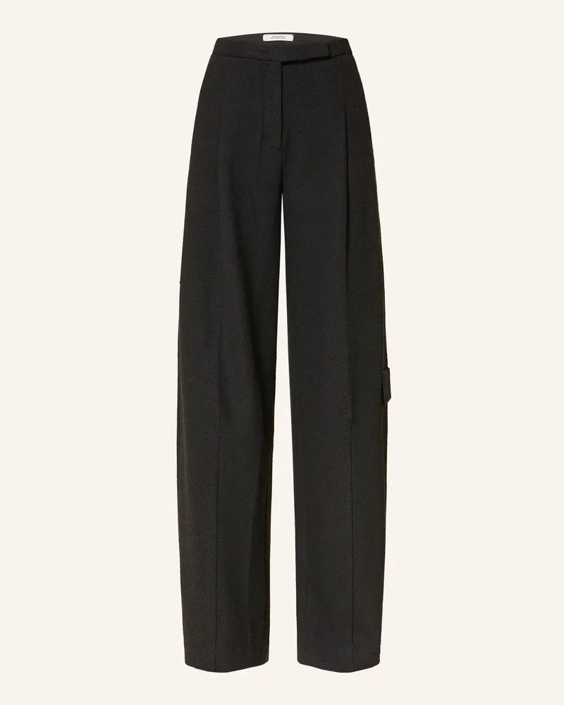 Dorothee Schumacher Cargohose Modern Structure schwarz Schwarz