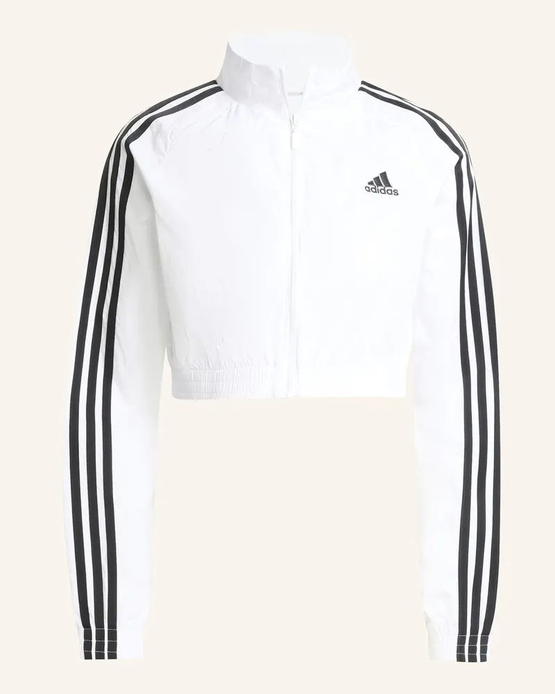 adidas Teamgeist Adicolor Cropped Originals Jacke weiss Weiss