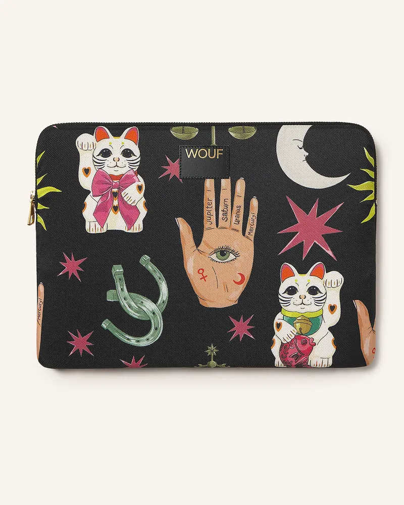 WOUF Laptop-Hülle FORTUNA Schwarz