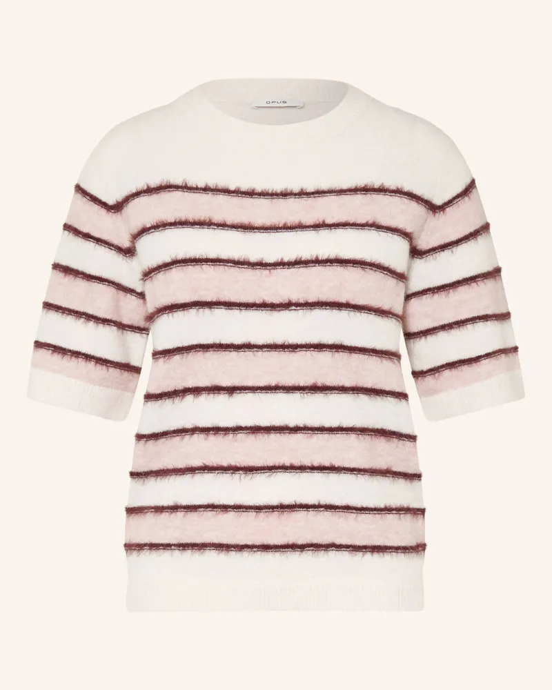 OPUS Strickshirt Pimota rosa Rosa