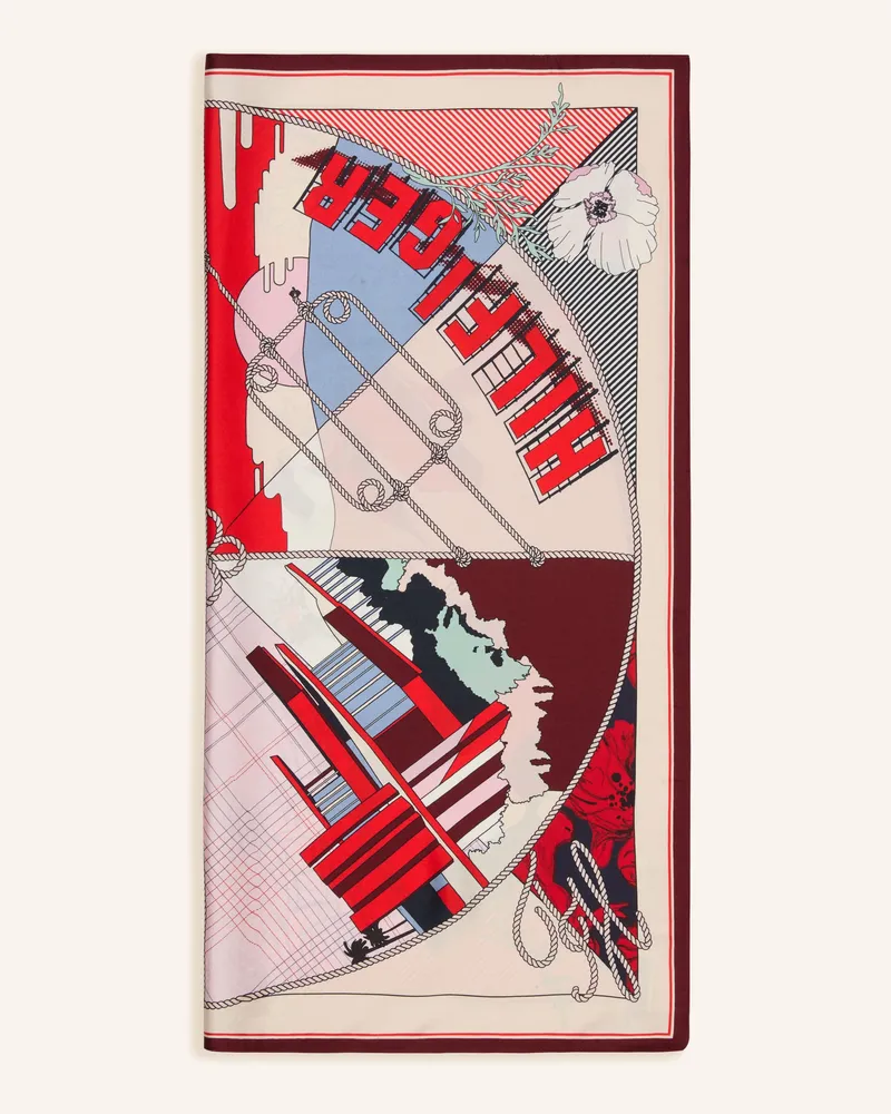 Tommy Hilfiger Seidentuch beige Creme