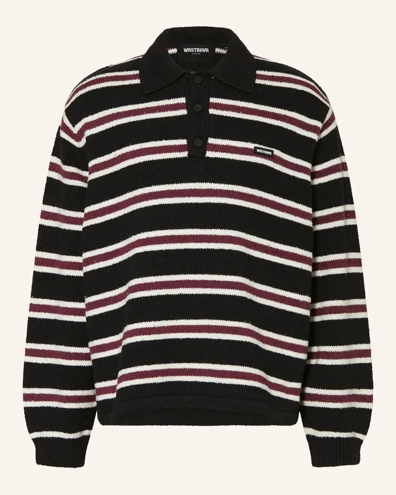 WRSTBHVR Oversized-Pullover Seth v2 schwarz Schwarz