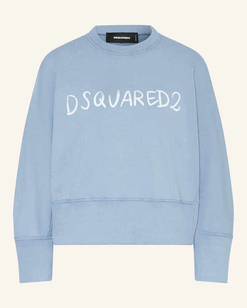 Dsquared2 Sweatshirt Dean blau Hellblau