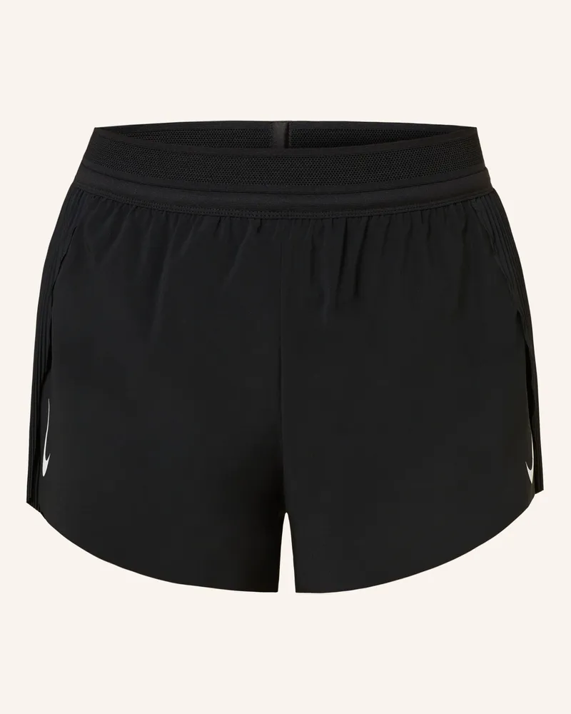 Nike 2-In-1-Laufshorts Aeroswift schwarz Schwarz