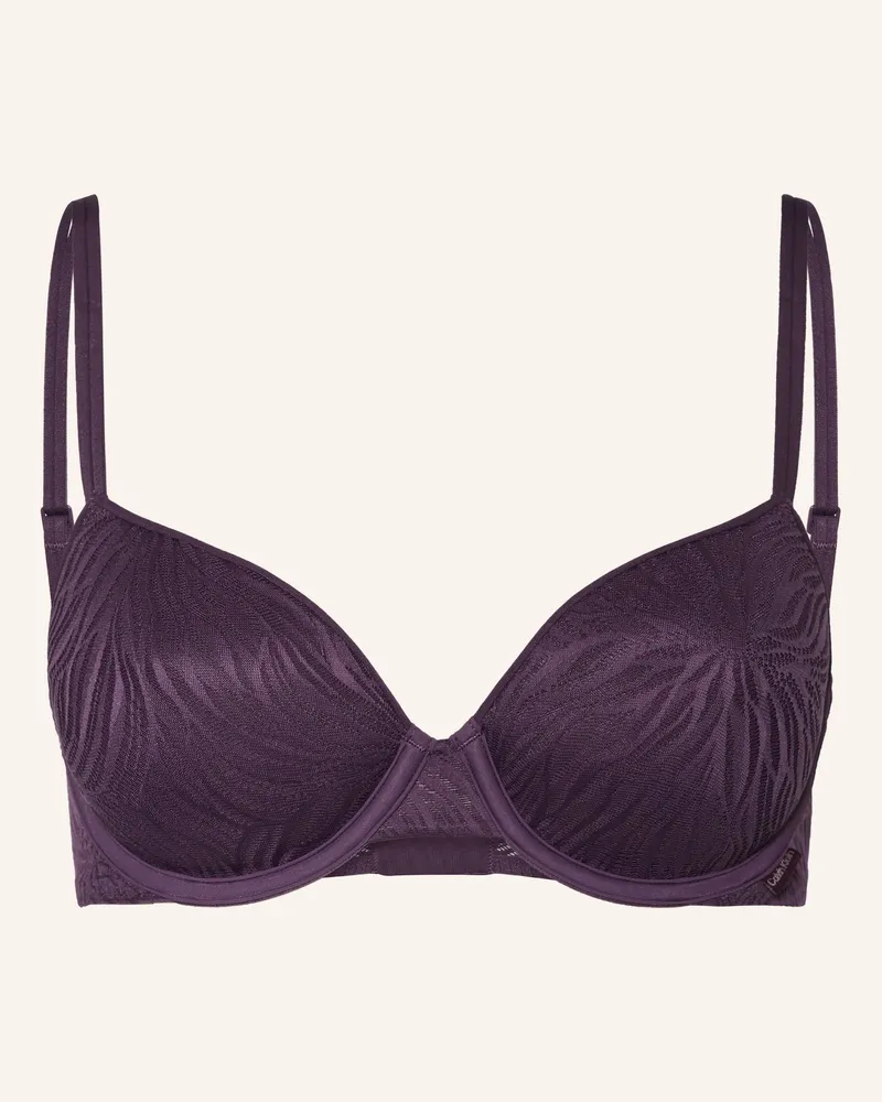 Calvin Klein Schalen-BH SHEER MARQUISETTE Dunkellila