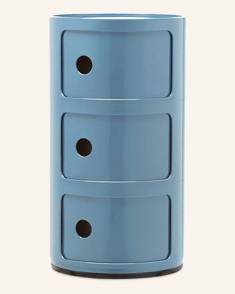 Kartell Beistelltisch COMPONIBILI Hellblau
