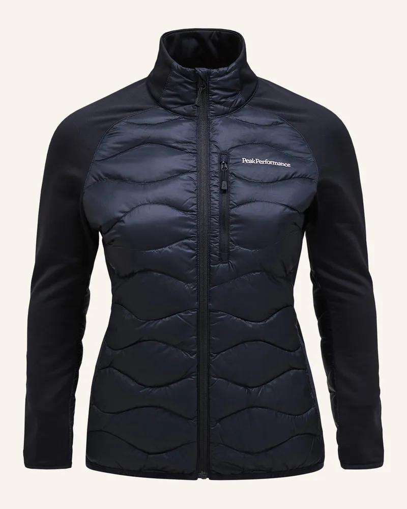 Peak Performance Midlayer-Jacke Helium schwarz Schwarz