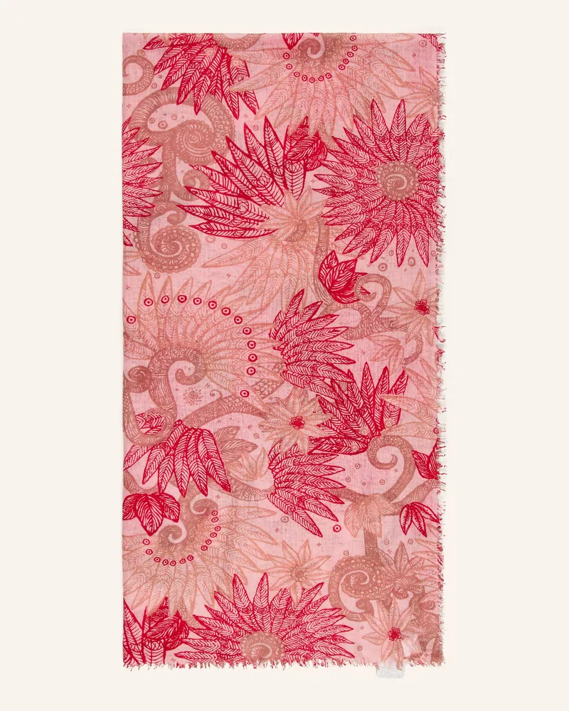 hemisphere Schal Inke rot Rosa