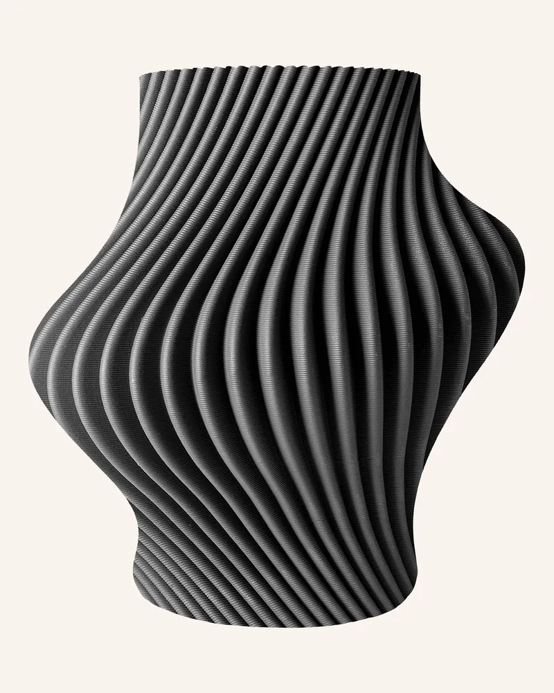 Fink Vase Gira schwarz Schwarz