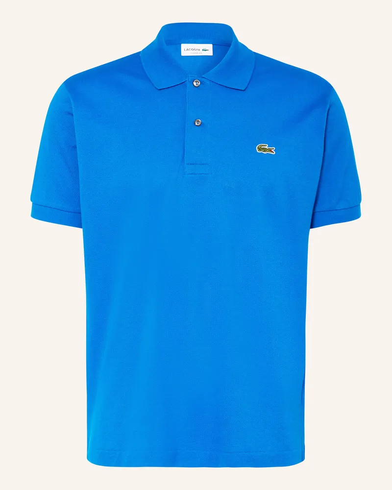 Lacoste Piqué-Poloshirt Classic Fit Blau