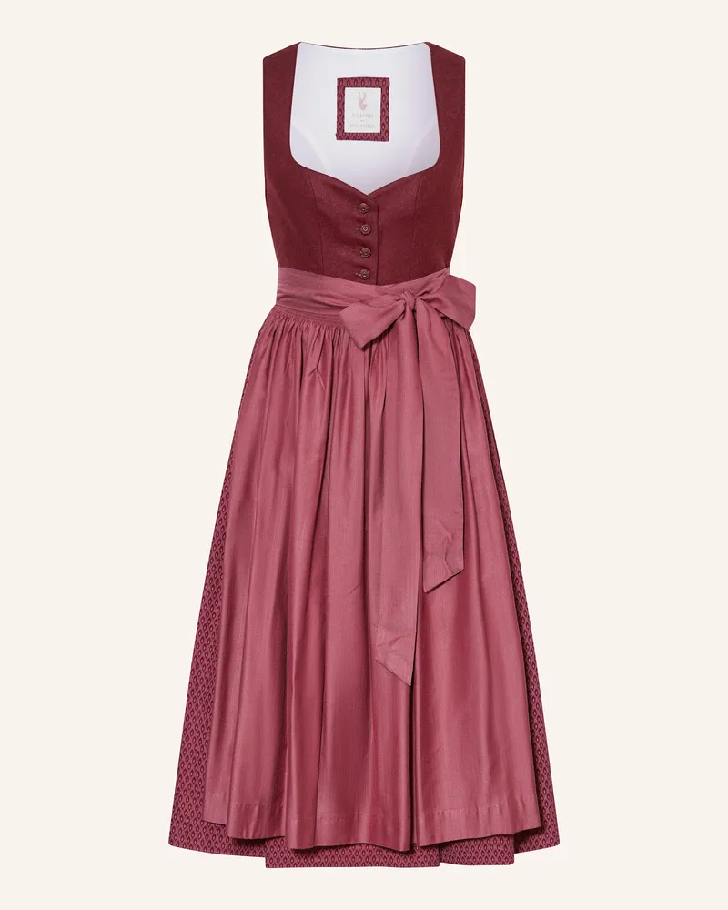 Johann & Johanna Dirndl rot Dunkelrot