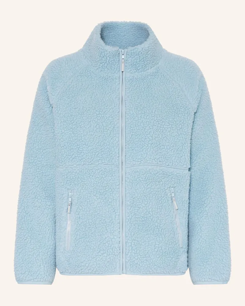 TheJoggConcept Teddyfell-Jacke JCBERRI Blau