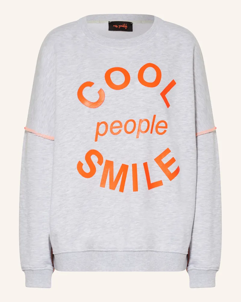 Miss Goodlife Sweatshirt Hellgrau