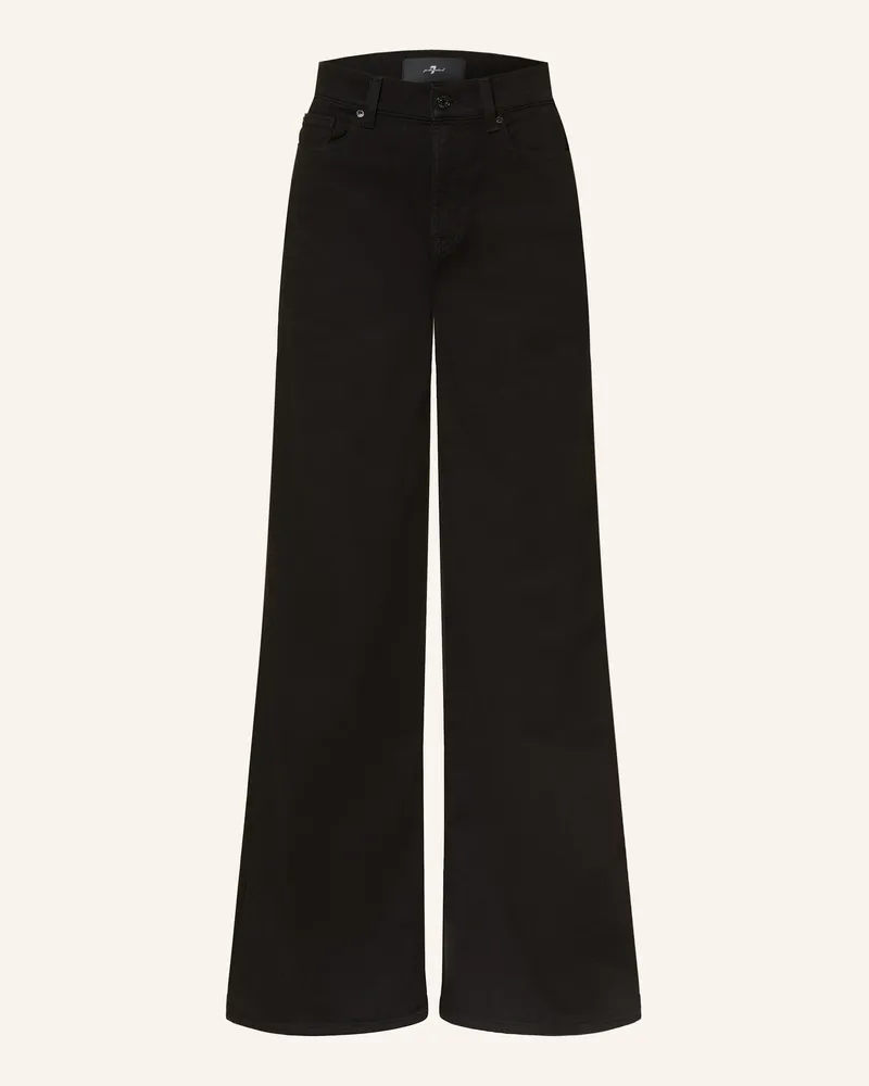 7 for all mankind Straight Jeans Lotta schwarz Ono