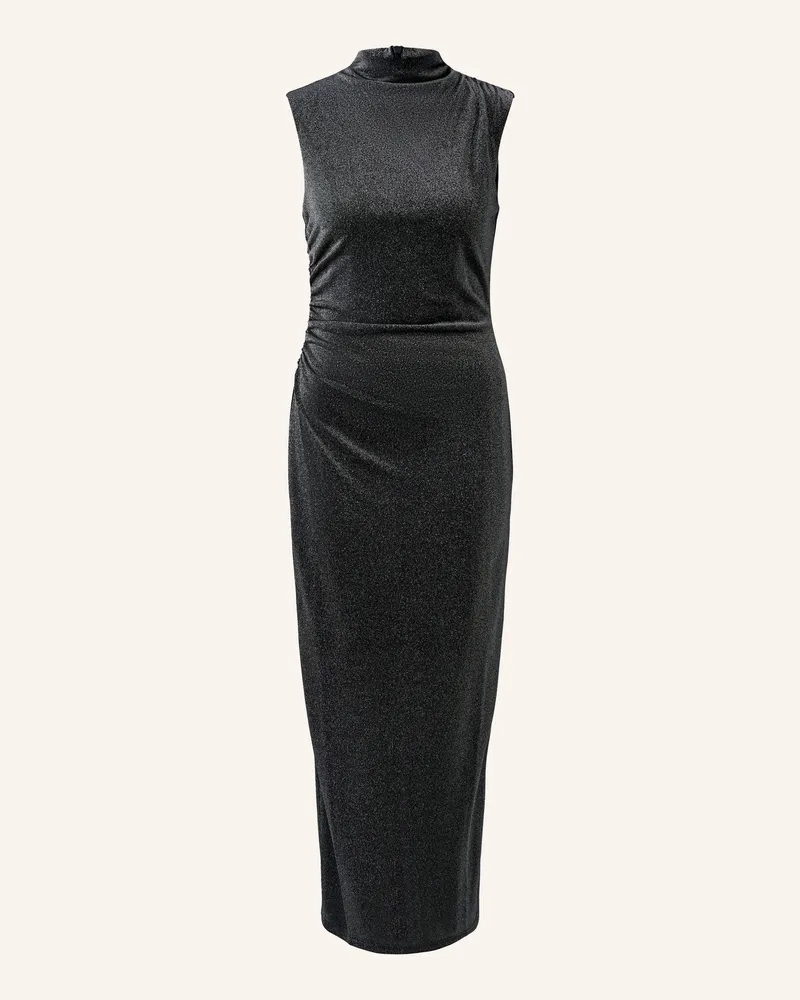 Oui  Kleid Mit Glitzergarn silber Silber