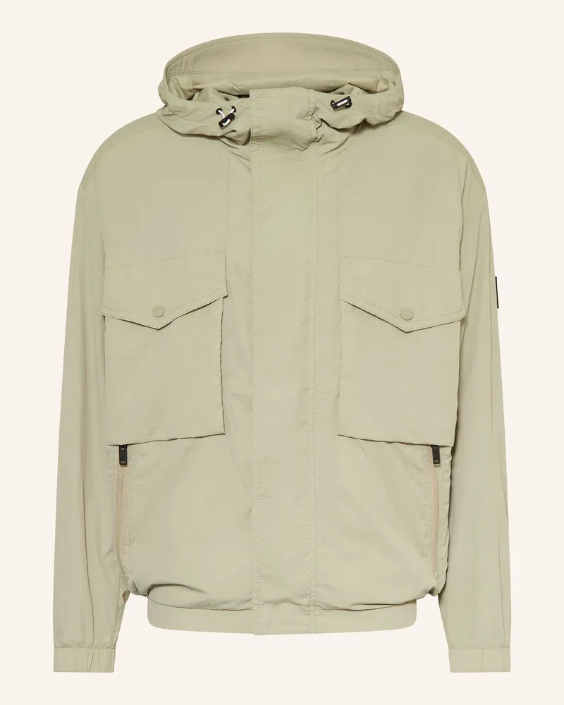 HUGO BOSS Jacke OMUSK Hellgrün