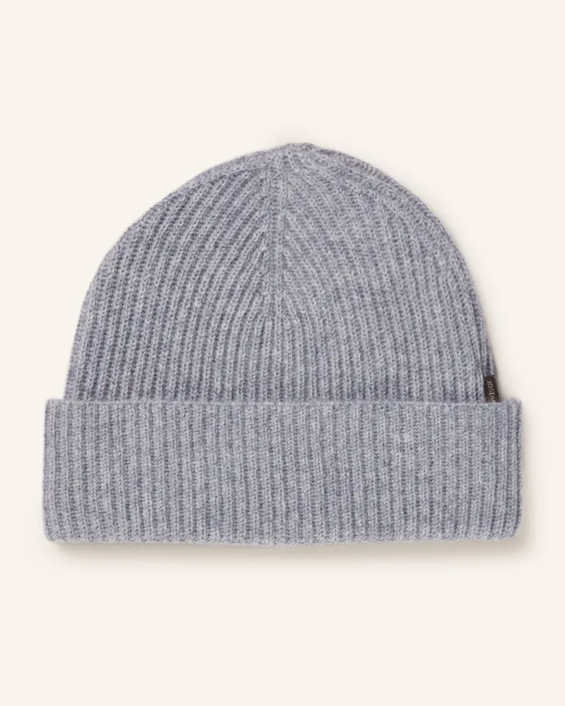 windsor. Cashmere-Mütze CAN Grau