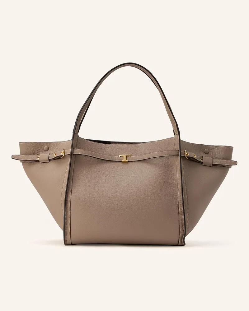 TOD'S Shopper MEDIUM Taupe