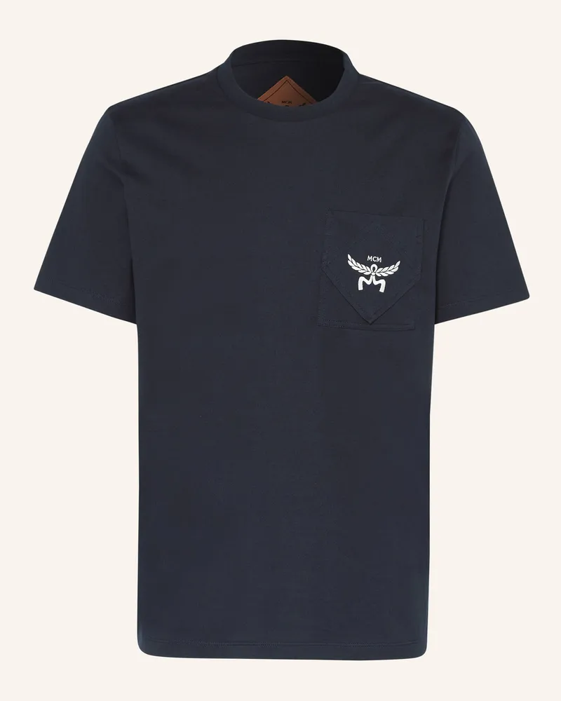 MCM T-Shirt Dunkelblau