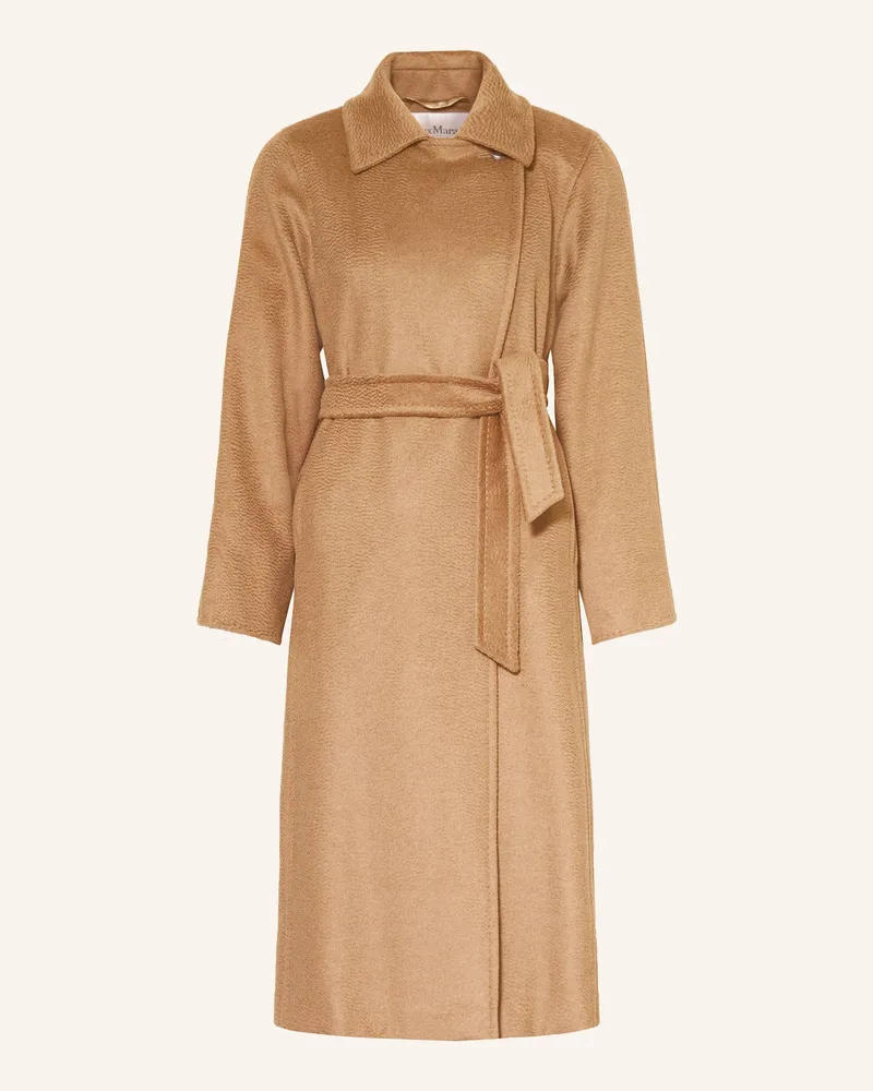 Max Mara Kamelhaar-Mantel MANUELA Camel