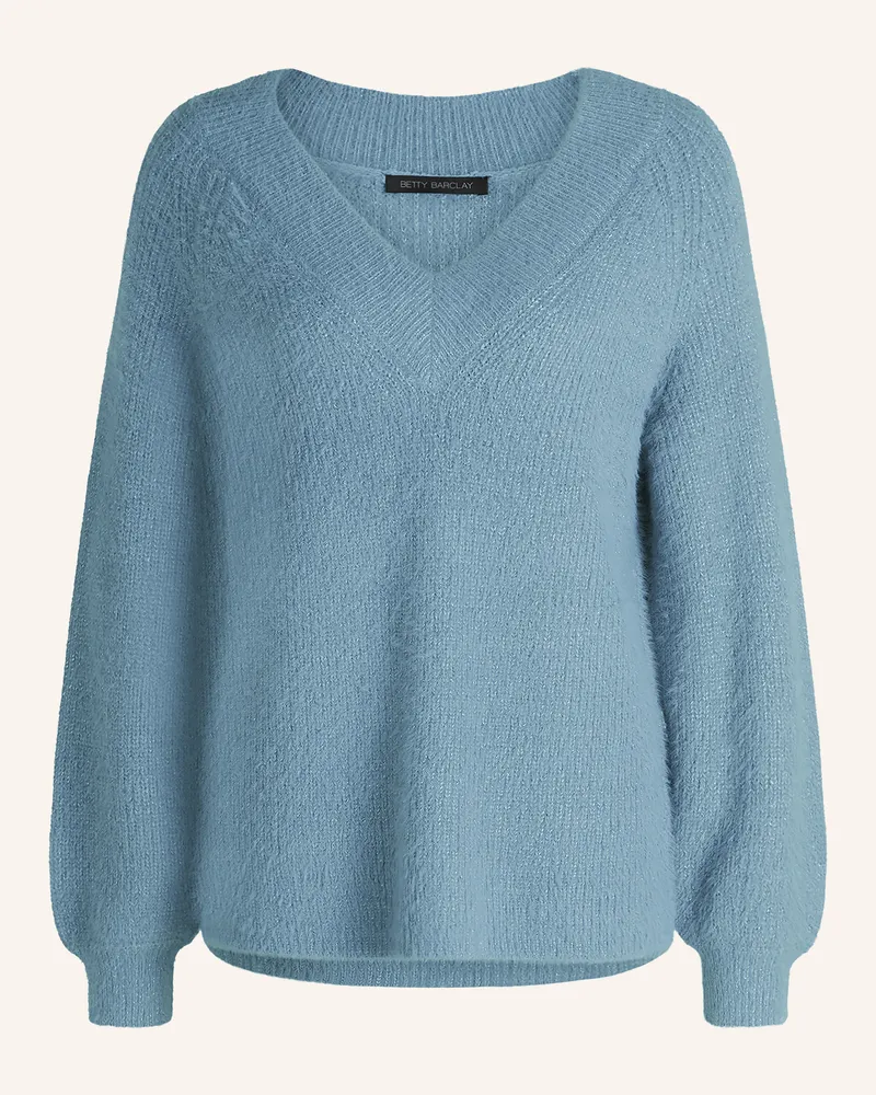 Betty Barclay Pullover Mit Glitzergarn gruen Türkis