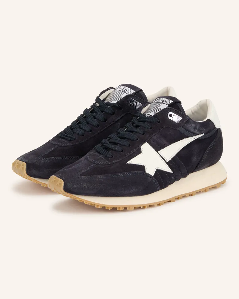 Golden Goose Sneaker Marathon blau Schwarz