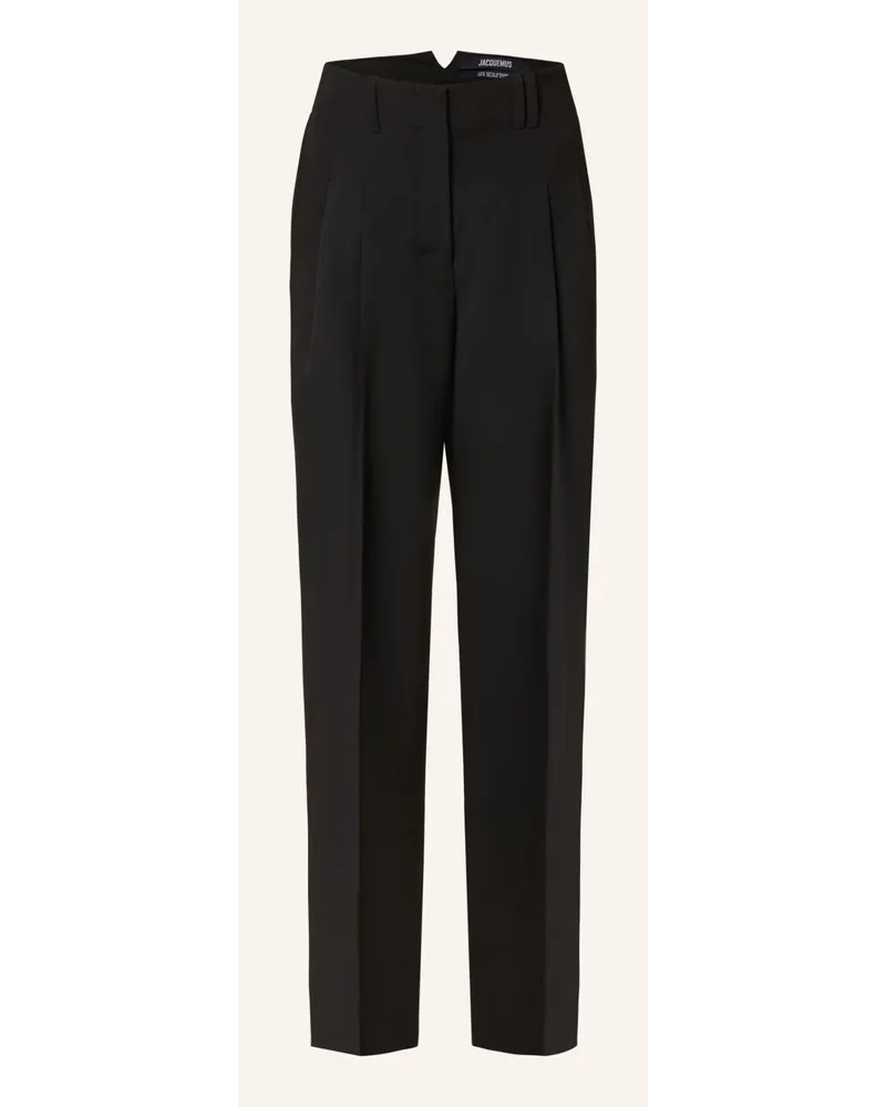 Jacquemus Hose LE PANTALON TITOLO Schwarz