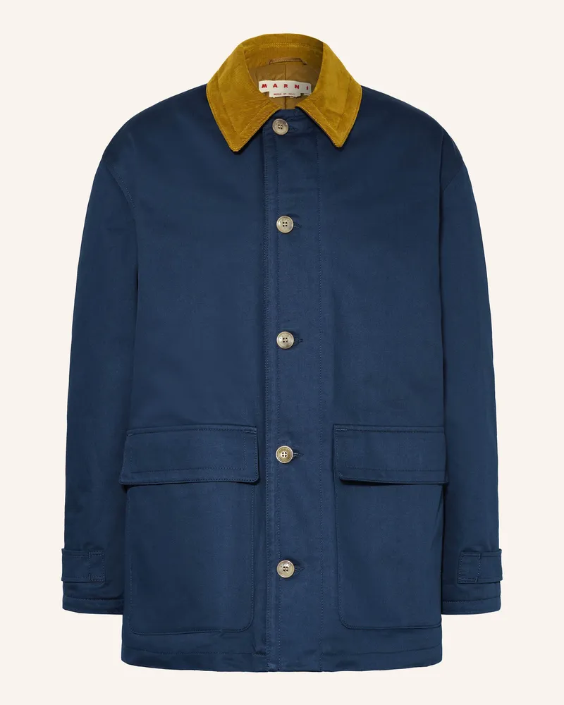 Marni Jacke Dunkelblau