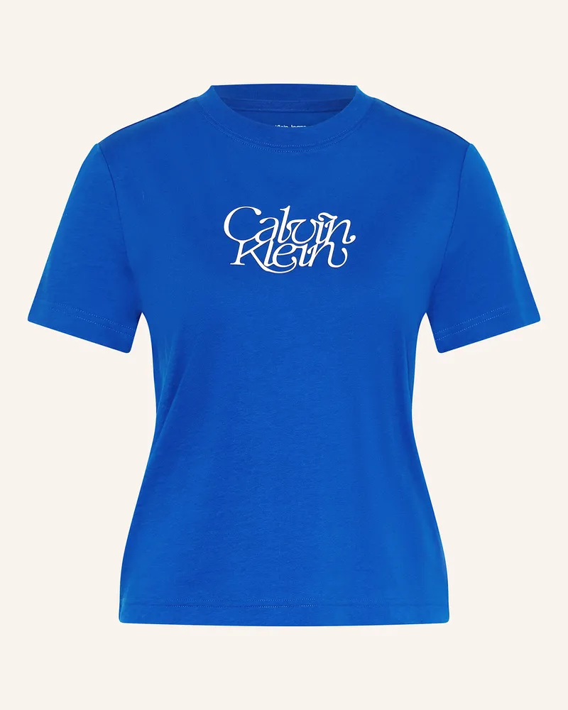 Calvin Klein T-Shirt Blau