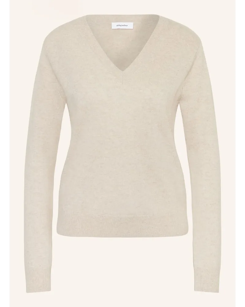 Darling Harbour Cashmere-Pullover Beige