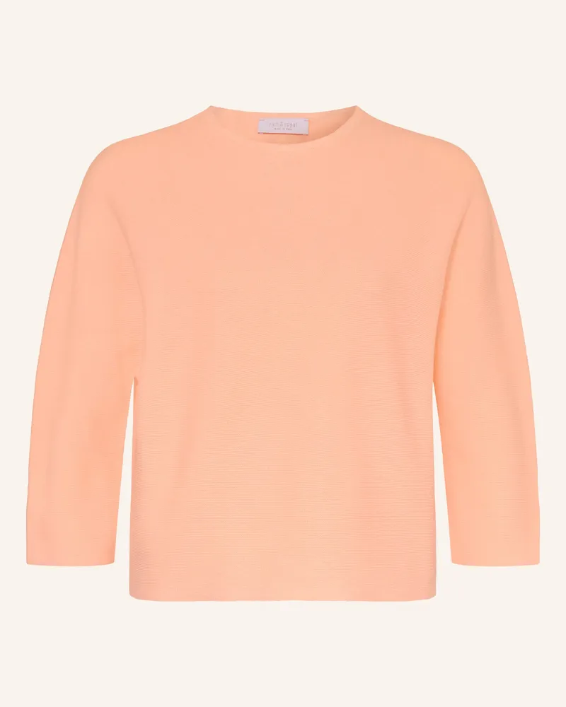 Rich&Royal Pullover mit 3/4-Arm Lachs