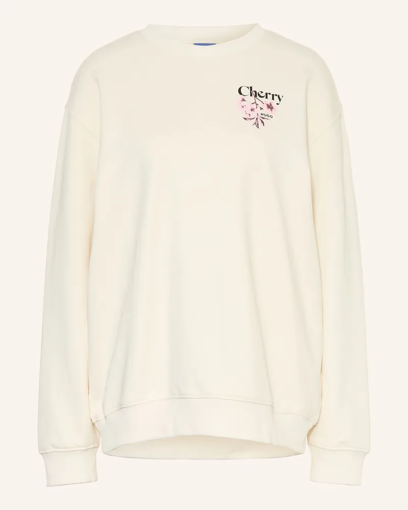 HUGO BOSS Sweatshirt Classic beige Ecru