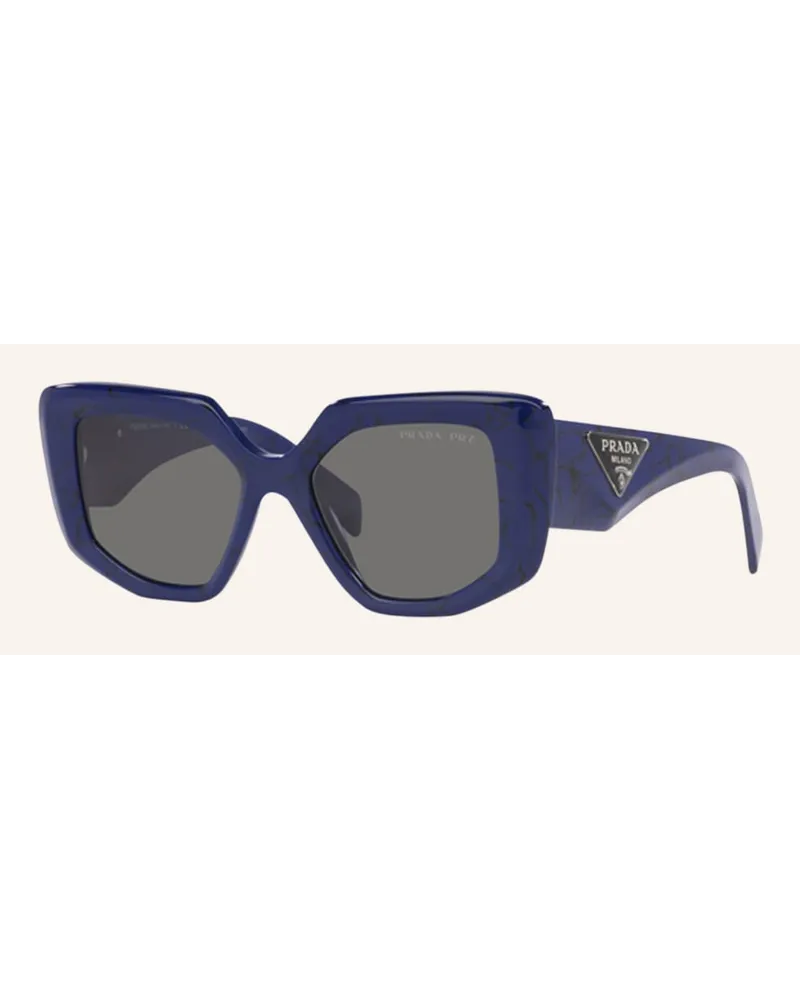 Prada Sonnenbrille 0PR14ZS Blau