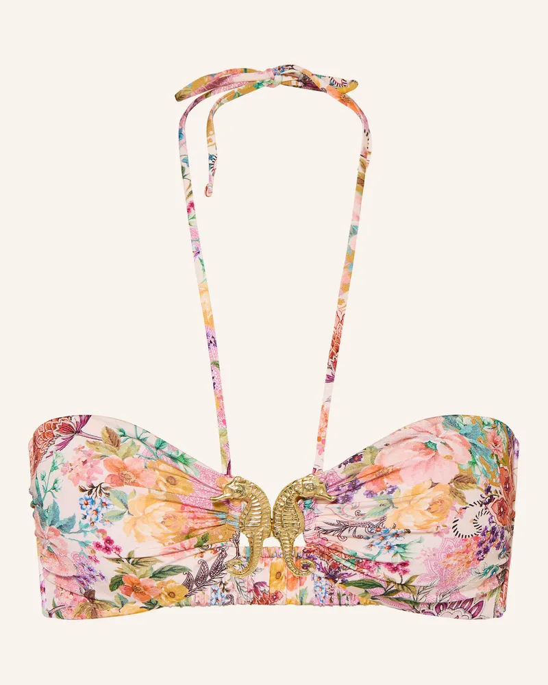 watercult Bandeau-Bikini-Top Pretty Boho rosa Pink