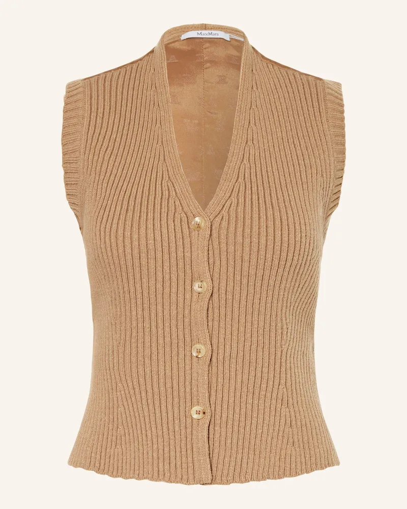 Max Mara Weste MADRE Camel